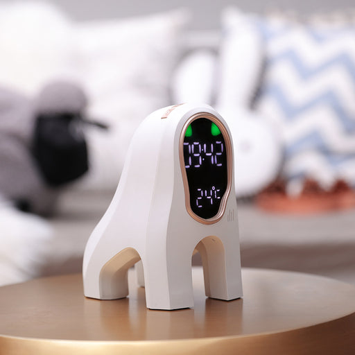 Silence Sensor Display Snooze Alarm Music Clock Night Light