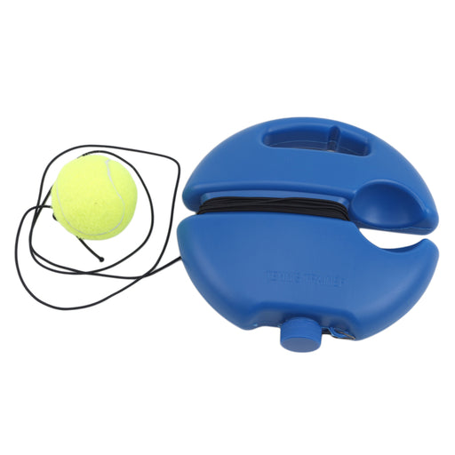 Heavy Tennis Training Tool Exercise Tennis Ball Sports Tutorial Rebound Ball With Tennis Trainer Baseboard Sparring Device