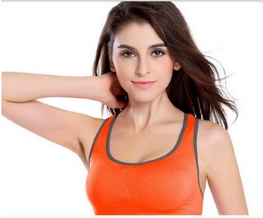 Seamless Yoga Shirts Sport Bra