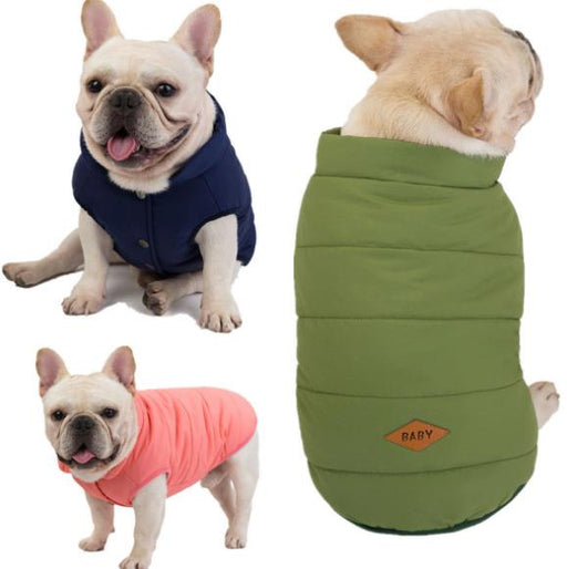 Dog Pet Bulldog Cotton Vest